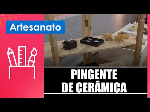 Faça um pingente de cerâmica com a ceramista Carol Lamaita – 09/05/25