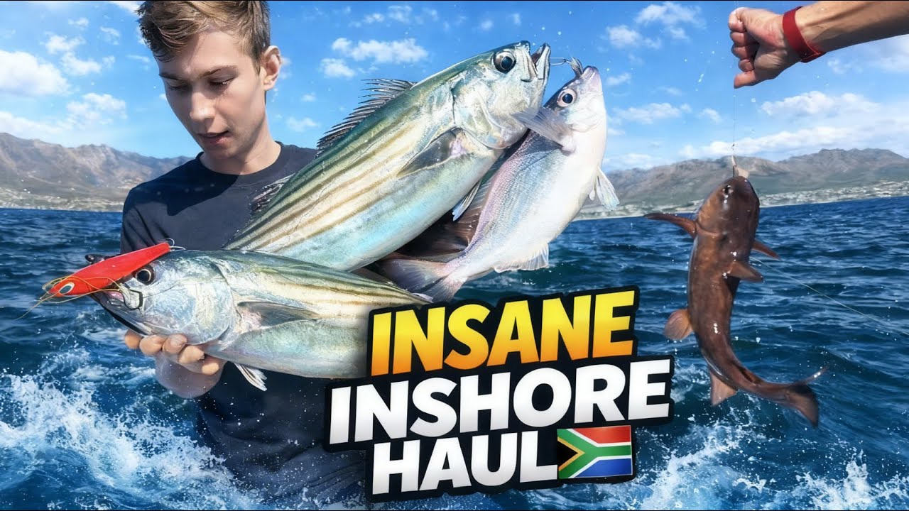 Невероятный улов прибрежных лодок в Южной Африке 🇿🇦