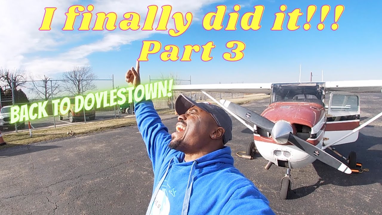 Flying a Cessna 172 from Pittsburgh to Doylestown! 