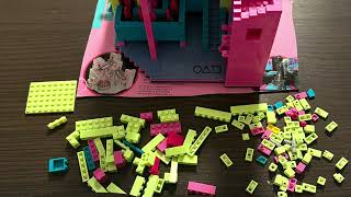 Unboxing Showcase Squid Game "LEGO" Set Construction Playset