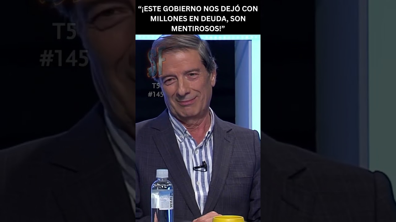 Sedini “¡Este gobierno nos dejó con millones en deuda!” | Sin Filtros T5 