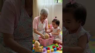 The Toy Collector! 🧸😂 #babysworldwithgrandma #grandparenting