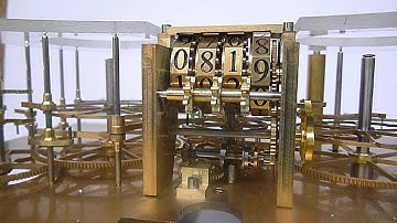 Astro skeleton, demo of dog clutch to digital year counter