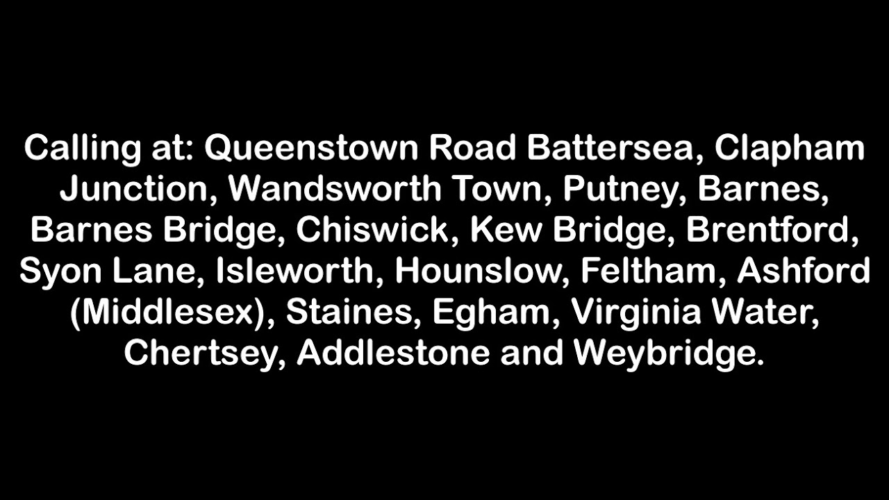 Vauxhall Announcements 10/01/2019