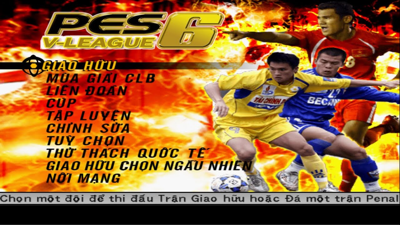 PES 6 PS2 - Vietnam V League 2007 08 season