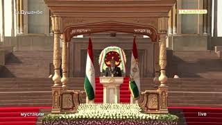 Гимн Республики Таджикистан (военный парад в 2020 году)