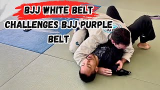 WHITE BELT vs PURPLE BELT! 🤯 Can the Underdog Pull Off the Upset?