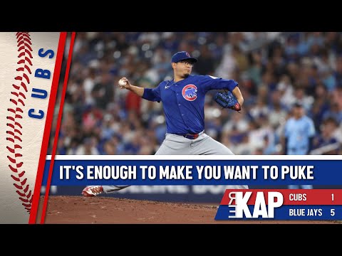 REKAP: ⚾️ Chicago Cubs 5-1 loss to Toronto Blue Jays. ‘It’s enough to make you want to puke!’