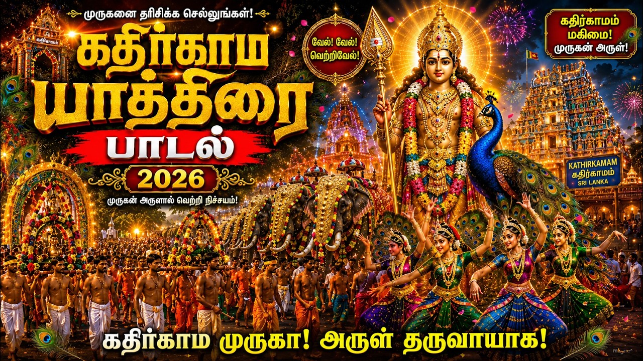 🙏 கதிர்காம யாத்திரை பாடல் | மனதை உருக்கும் முருகன் பக்தி பாடல் | Kathirkamam Murugan Song 2026