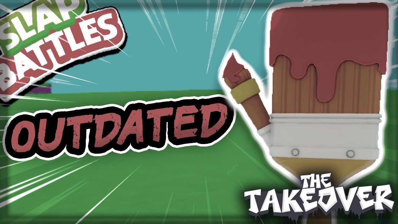 PAINT🎨 Glove & TAKEOVER EVENT! [OLD VERSION] - Slap Battles Roblox