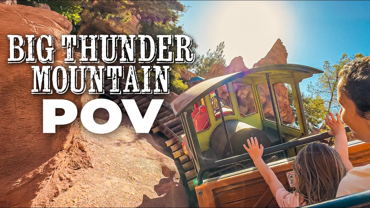 Big Thunder Mountain Railroad POV [4K] Disneyland- Disney Ride POV