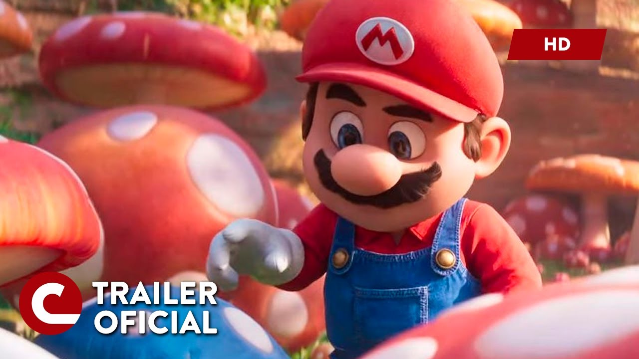 vídeo para promover Super Mario Bros #supermariobros #treiler #filmes