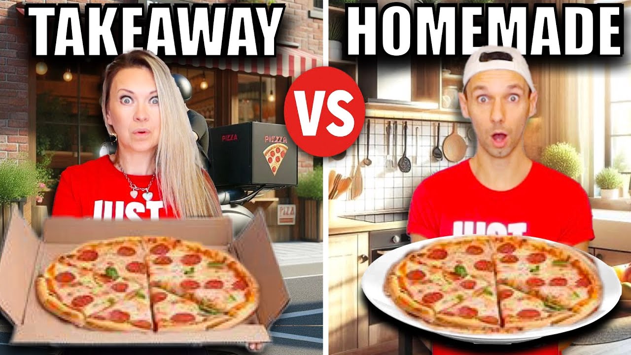 TAKEAWAY vs HOMEMADE Which Is FASTER, CHEAPER & TASTIER?!