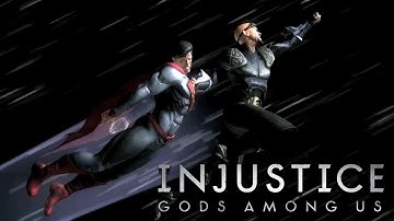 Injustice: Gods Among Us - General Zod Super Move & Victory Pose