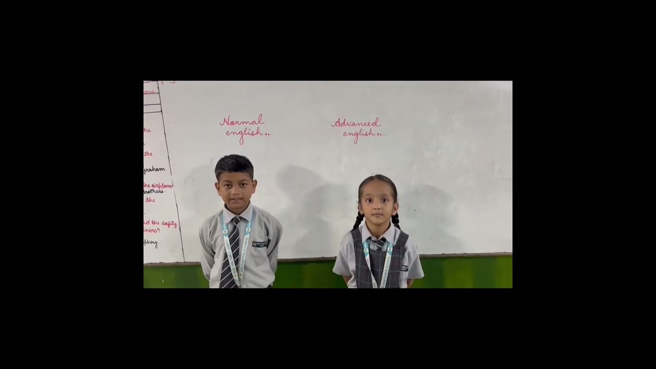 Normal English vs Advanced English 