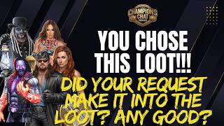 YOU Chose This Loot | Is It Any Good? | WWE Champions screenshot 1