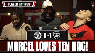 Ten Hag Did Well With Tools He Had! | Man United 0-1 Arsenal | Player Ratings