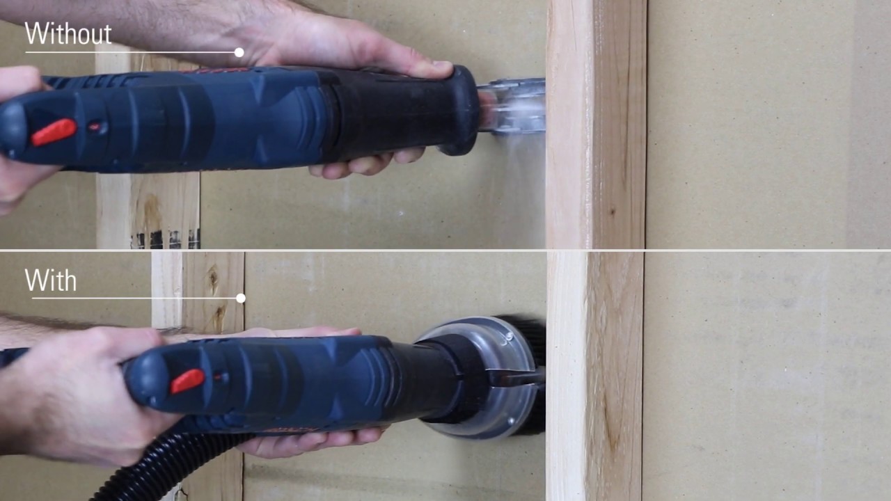 Universal SawBuddie Dust Shroud for Reciprocating Saws YouTube