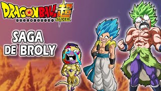La Saga De Broly Resumida Con Muñequitos Dragonballsuper