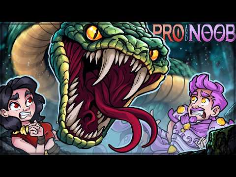 LEGENDARY SNAKE SWORD - Pro and Noob VS Blood of Dawnwalker! (Full Playthrough Gameplay)