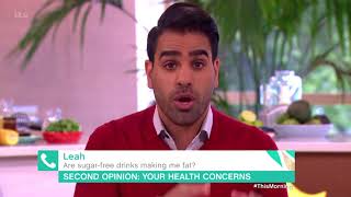 Are Sugar-Free Drinks Making Me Fat? | This Morning screenshot 2