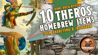 10 Theros Themed Home Brew Items - Dungeons & Dragons 5e