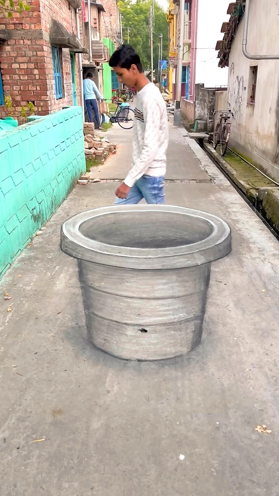 “Real or Fake? 3D Art Illusion ? #art #shorts