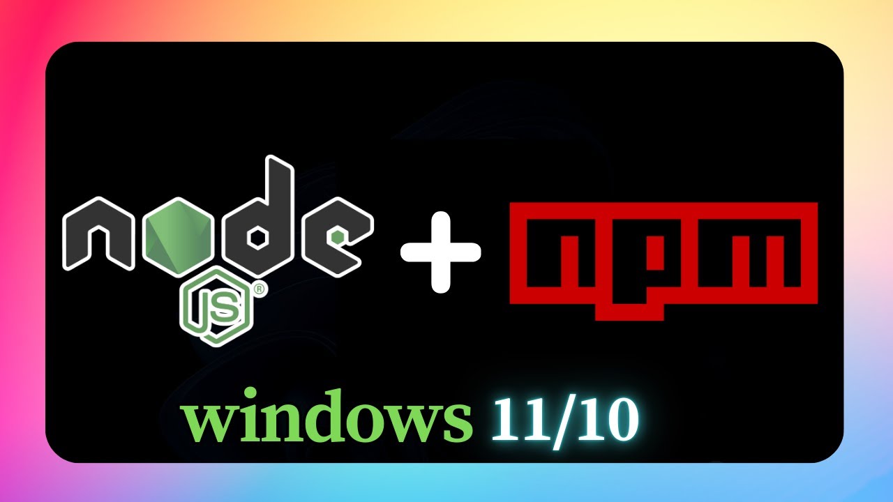 How to Install NodeJS 22 on Windows 11 (2025) - YouTube