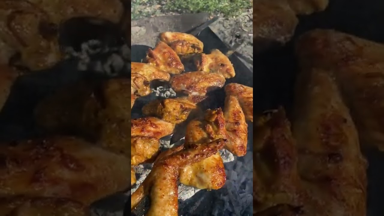 Лучше чем в Kfs😋 крылышки на шампурах☺️ - YouTube