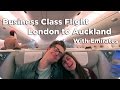 Business Class London to Auckland | Evan Edinger Travel