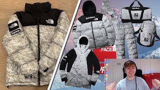 Supreme FW19 Week 18 - Supreme x The North Face 'Paper Series' Collab