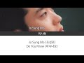 Lyrics 가사 Jo Sung Mo 조성모 Do You Know 아시나요
