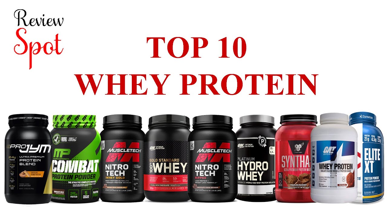 TOP 10 WHEY PROTEIN -