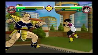 Dragon Ball Z Budokai 2 Original PS2 Version Nappa Vs Videl