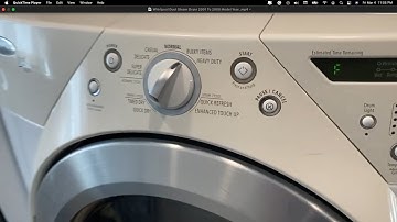 Whirlpool Duet Steam Dryer F-70 Error Code!