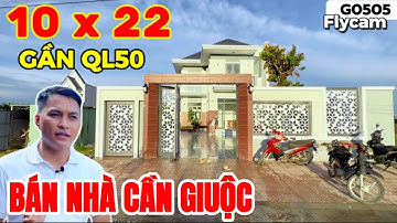 Bán nhà Cần Giuộc Long An | Biệt thự phố giá rẻ có hoàn công gần Bến Xe Q8 | Nhà vườn 365 | G0505