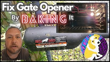 Mighty Mule Gate Opener Fix Beep Error. Easy Free Home Repair. #gate #repair #solution #home #easy