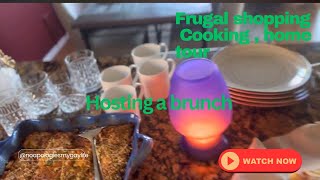 Hosting a Cozy Brunch + Home Makeover Tour | Affordable & Beautiful