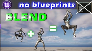How to blend animation in UE5 in seconds! Tutorial