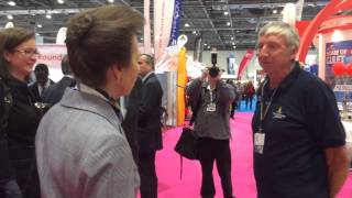 Hrh Princess Anne Visits Commodore Yachting