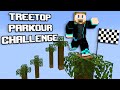 Treetop Parkour Challenge! | Minecraft