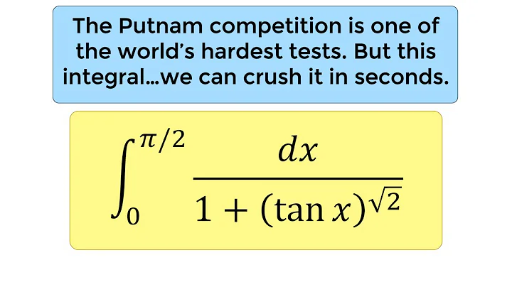 Solving an 'impossible' integral nearly instantly