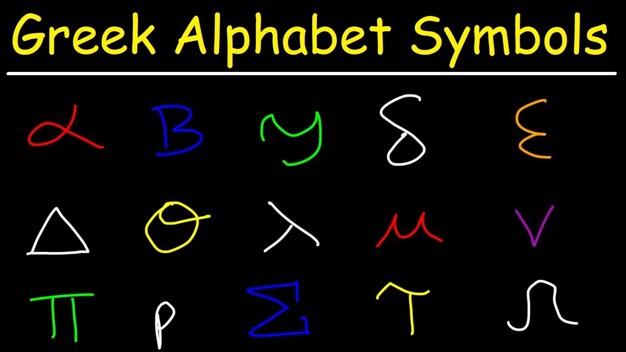 how to get greek letters in matlab