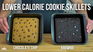 Lower Calorie Chocolate Chip Cookie Skillet