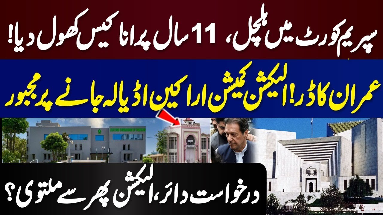 Supreme Court in Action 11 year old case reopen Election