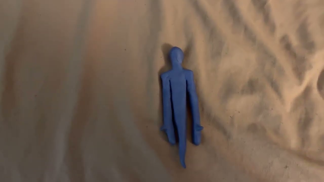 How to Make a Ghost Out of Blue Clay
