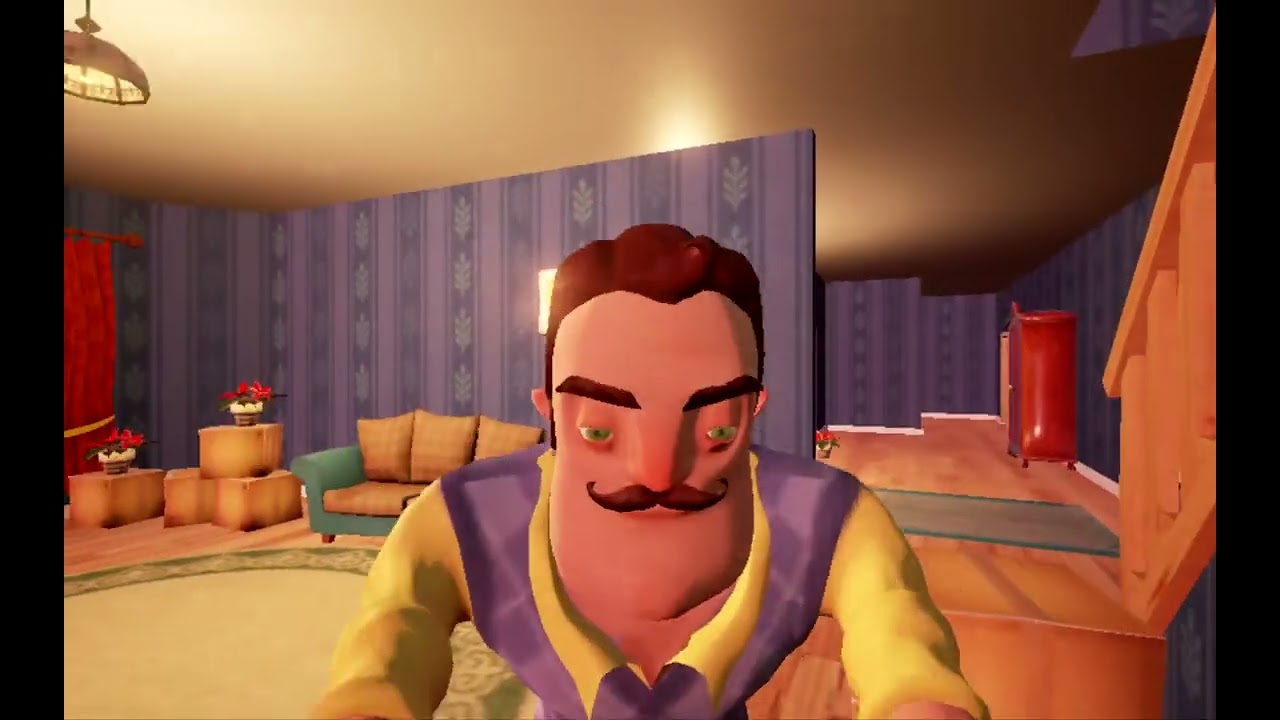 Hello Neighbor Pre Alpha Gameplay