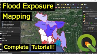 Flood Hazard Exposure Mapping in QGIS Complete Tutorial screenshot 4