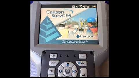 Carlson SurvCE/PC connect bluetooth Topcon GTS230 series Total Station