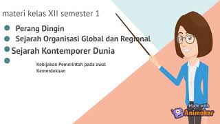 Pengantar Mapel Sejarah Peminatan Kelas XII